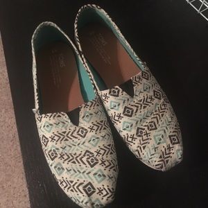 TOMS- blue size 9
